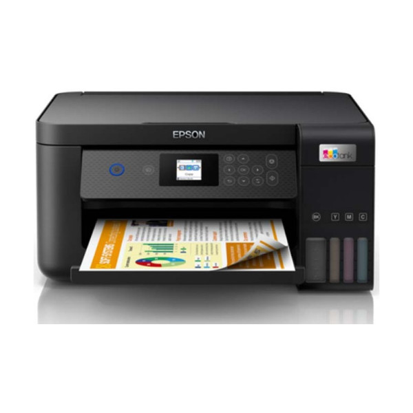 IMPRIMANTE À RÉSERVOIR INTÉGRÉ EPSON ECOTANK L4260 3EN1 COULEUR WIFI