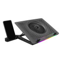 REFROIDISSEUR GAMING WHITE SHARK GCP-33 ICE MASTER RGB POUR PC PORTABLE 15.6"