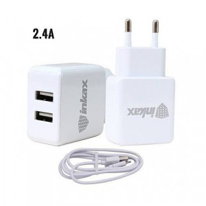 CHARGEUR TYPE C 2.4A 2X USB INKAX CD-01