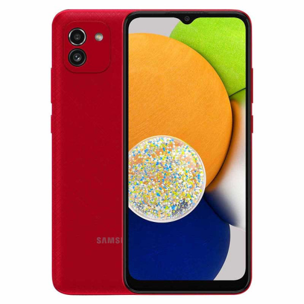 SMARTPHONE SAMSUNG GALAXY A03 4G 4GO 128GO - ROUGE