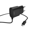 CHARGEUR USB HAMA TYPE-C - NOIR