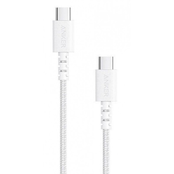 CÂBLE USB-C VERS USB-C ANKER POWERLINE SELECT+ 2M - BLANC