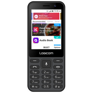 TÉLÉPHONE PORTABLE LOGICOM KAY 284 - NOIR