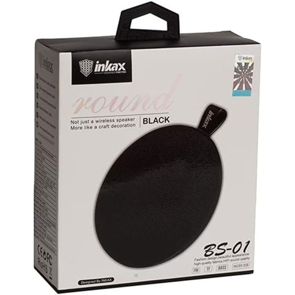 HAUT PARLEUR BLUETOOTH INKAX BS-01 - NOIR