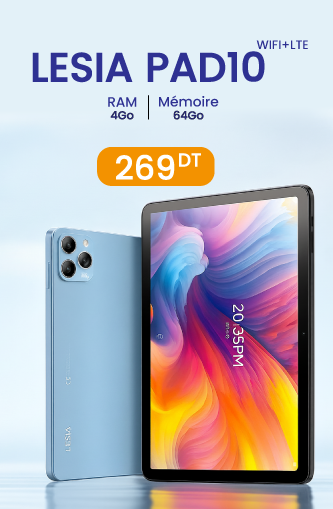 lesia pad 10 prix tunisie